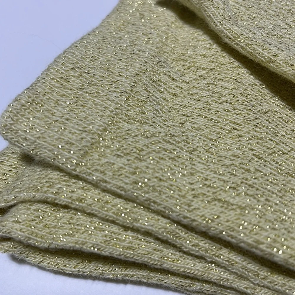 NWT Kids or small adult glittery gold stretchy socks FREE with any kids purchase